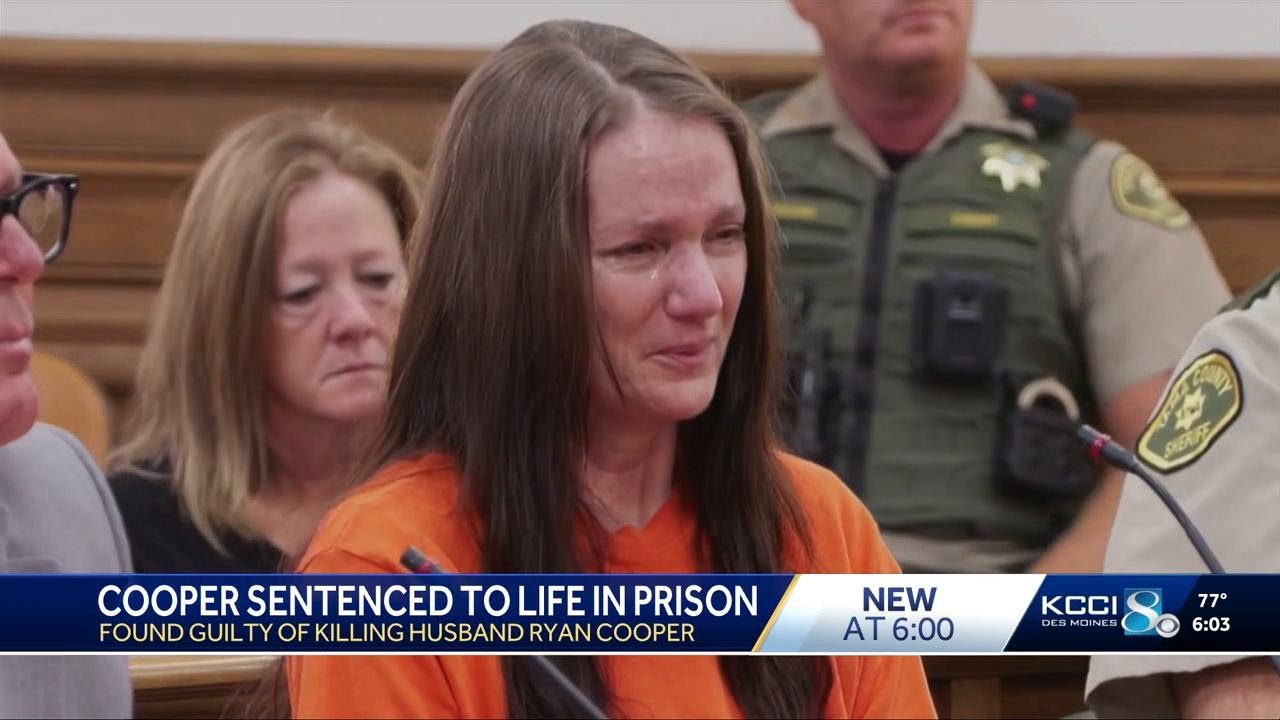 Iowa woman gets life in prison for husband's death - YouTube