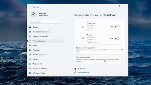 How to Move Windows 11 Taskbar Icons Center to Left Like Windows 10