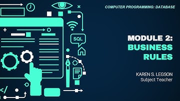 Database M2 - Business Rules