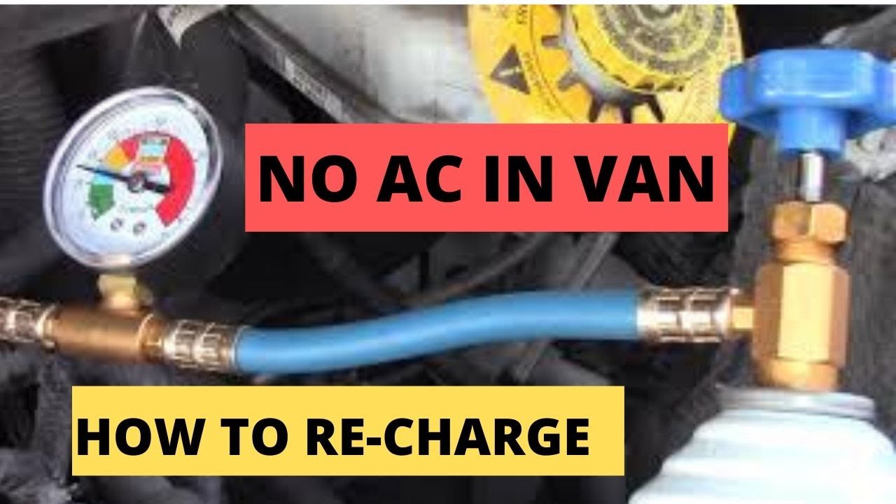 No Ac In My Van. How To Re-Charge Ac Town \U0026 Country Van (Diy)