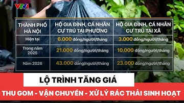 Lộ trình tăng giá thu gom - vận chuyển - xử lý rác thải sinh hoạt