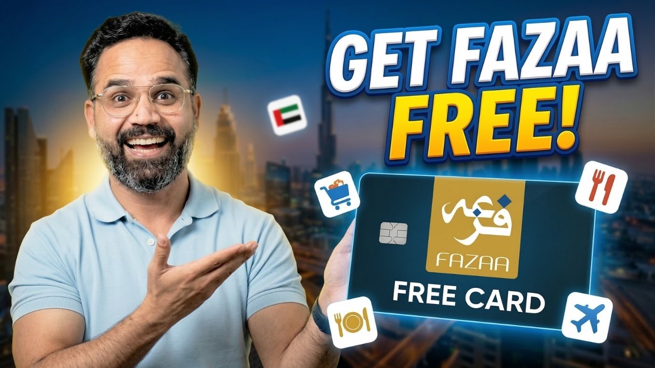 How to Get FREE Fazaa Discount Card for UAE Residents | Year of Family 2026