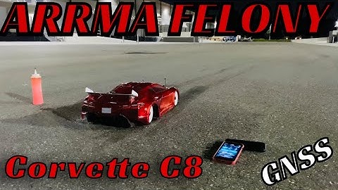 #ArrmaFelony 8s #CorvetteC8 #dragrace testing w/ Big E tire prep #arrma #castlecreations #rc #rccar