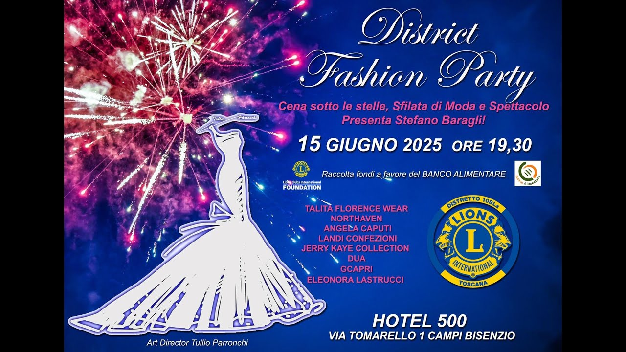 District Fashion Party sfilata integrale 15 giugno 2025