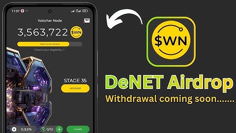DeNet Storage Airdrop Is Finally Coming! Check If You’re Eligible Before It’s Too Late ⚡