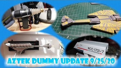 Aztek Dummy Update 9/25/20 - Odds and Ends II : The sequel