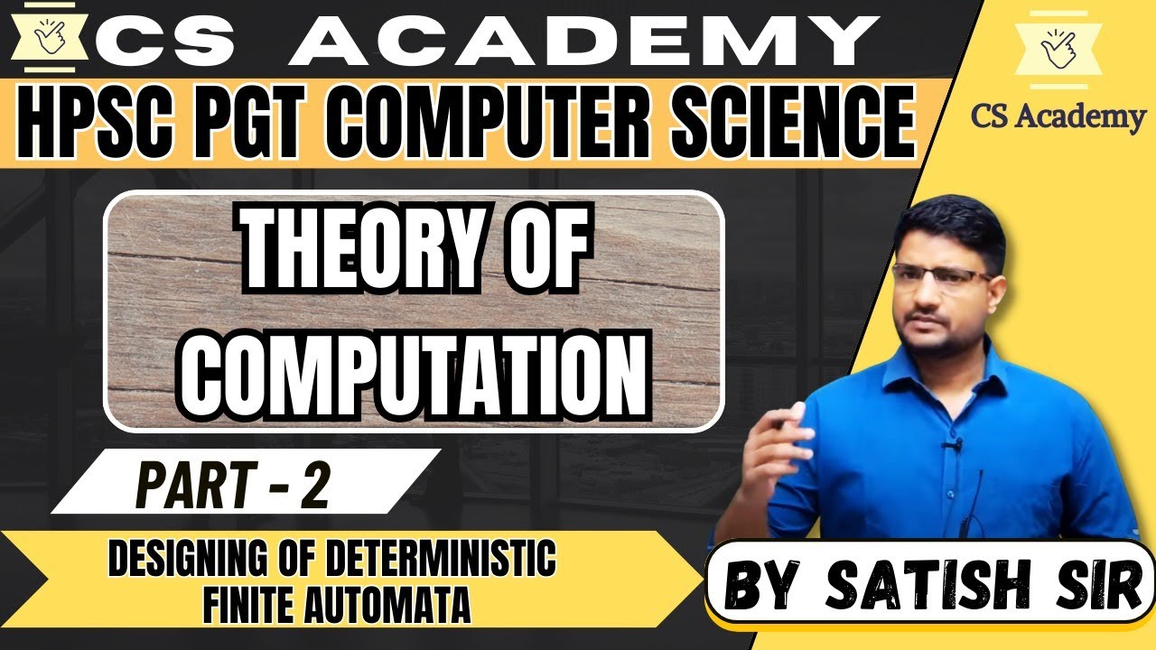 2. UGC NET COMPUTER SCIENCE - DESIGNING OF DETERMINISTIC FINITE ...