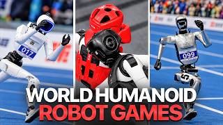 Inside China’s Robot Olympics: Where Humanoids Race, Crash, and Fight for the Future