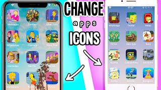 How to Customize Apps on an iPhone & Android! DIY Change App Icons, Colors and Names on any Phone