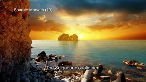 19.Sourate Maryam (Marie) Nasser Al Qatami ناصر القطامي   سورة مريم