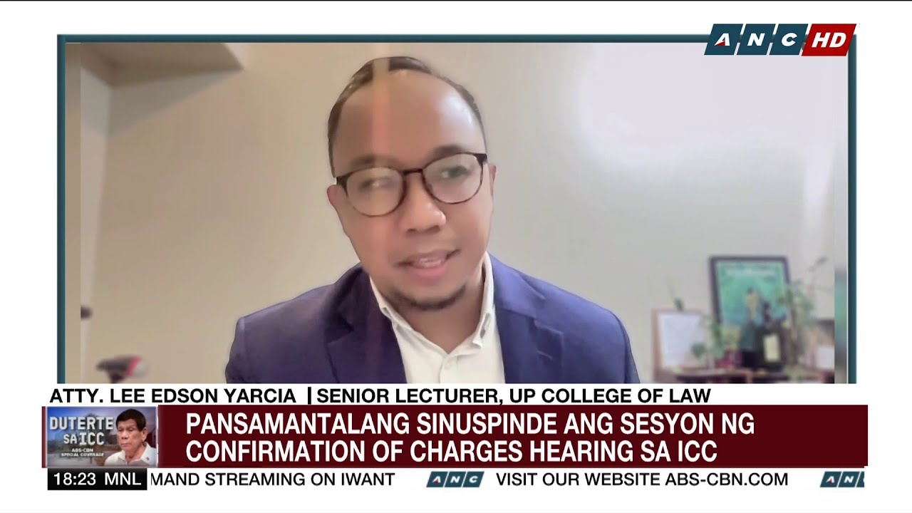 'Lumalakas basehan para i-confirm ang charges': UP lecturer on evidence presented by prosecution