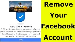 This tutorial is about how to delete facebook account from pubg. once
you select it,your current login successfully unlink in permanently.
here i...