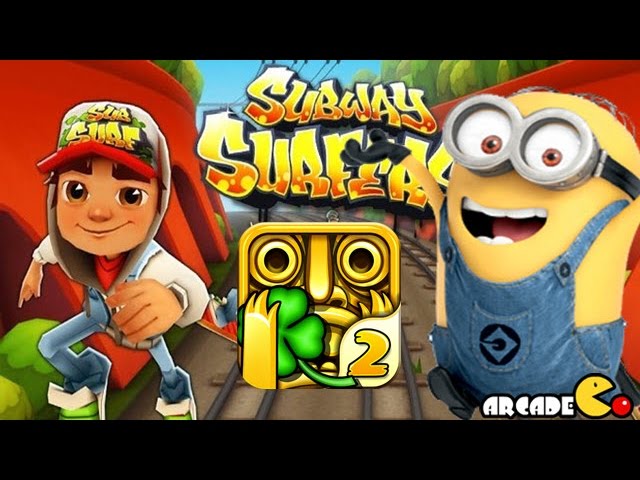 Despicable Me 2 Minion Rush Temple Run 2 Subway Surfers