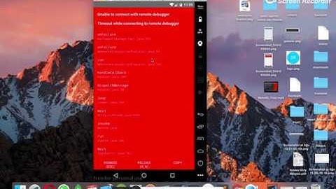 React native Debug JS remotely Fix