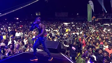 Fik Fameica Performing Live at Wizkid Live in Kampala PART 4