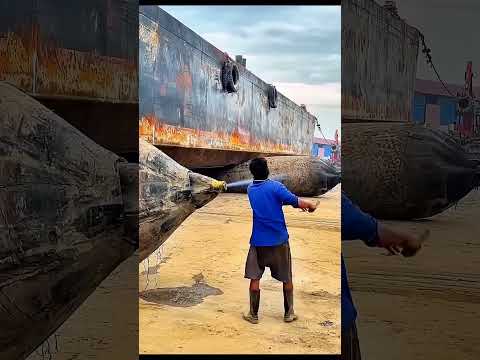 इतने बड़े AIRBAGS का इस्तेमाल समुद्री जहाज क्यों करते है #factboysurajj