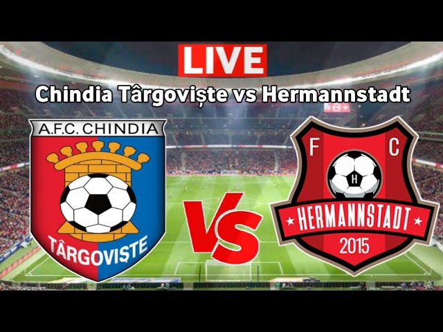Chindia Târgoviște vs Hermannstadt Live Match Today Football En