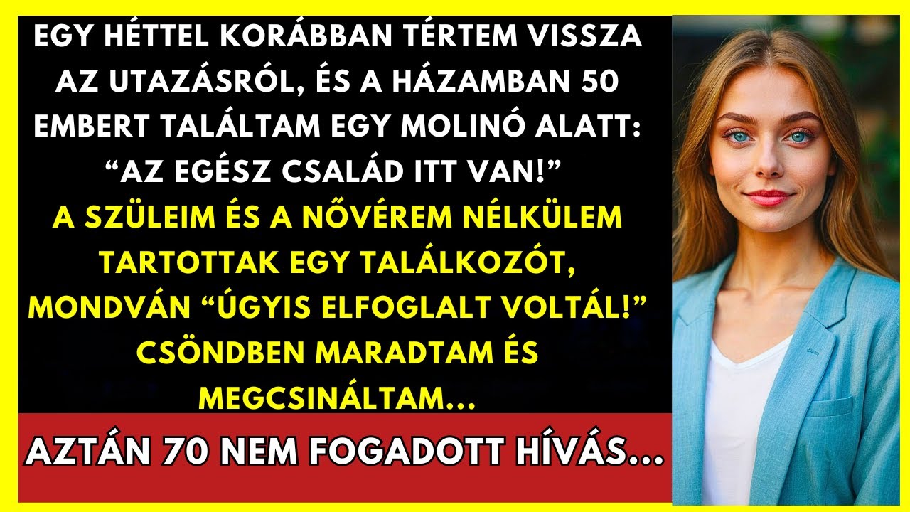 Egy Héttel Korábban Tértem Haza, És A Házamban 50 Embert Találtam Egy Molinó Alatt: 