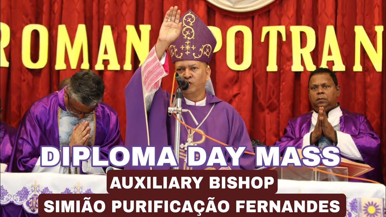 Diploma Day Holy Mass in Konkani | Promannpotrancho Dis | Bishop Simião Fernandes | #tfrcctv