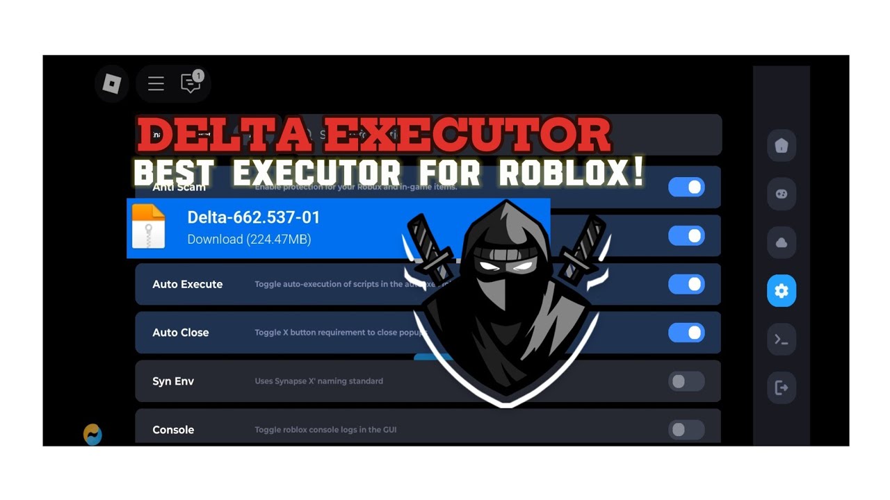 Delta Execute Delta Executor - Premier Roblox Executor for Mobile Devices on iOS ...