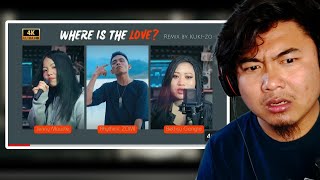 Where is the Love ( Remix ) - Rhythmic_Zomi, Bethsy & Jenny Mawite_Kuki-Zo from Lamka | [ REACTION !