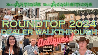 Roundtop Antiques Fair 2024!!  Spring treasure hunt with dealer interviews!