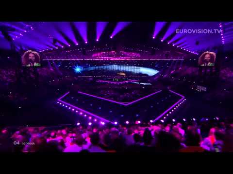 The Shin and Mariko - Three Minutes to Earth (Georgia) 2014 LIVE Eurovision Second Semi-Final