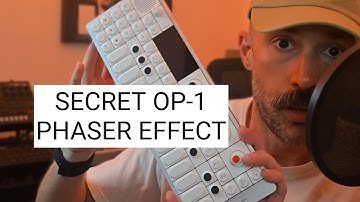 How to Unlock the Hidden Phaser on the OP-1 Field (Firmware Easter Egg)