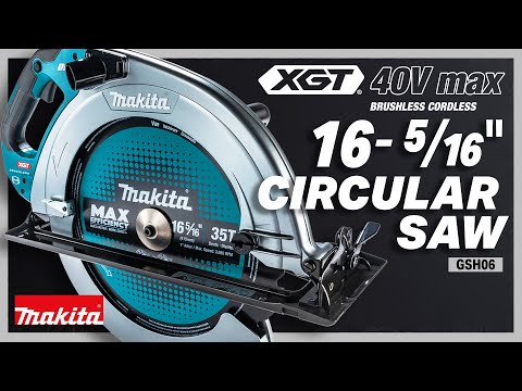 40V max XGT® 16-5/16" Circular Saw (GSH06)
