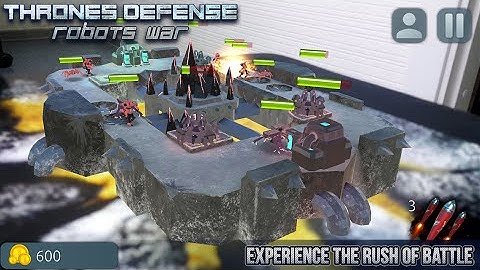 Throne Defense: Robot Wars (Augmented Reality Game) [en]