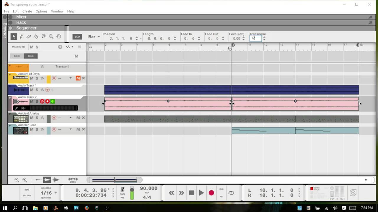 reason 9 pitch edit reason 9 pitch edit