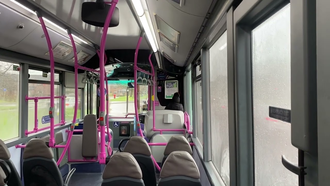 Attempt 3 Onboard First Glasgow 67073 SN65 ZFM Service 88 From Buchanan to Kirkintilloch