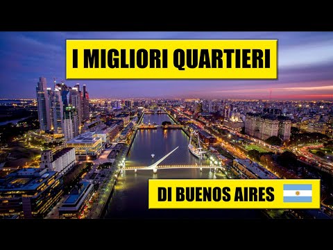 Video: I 3 Quartieri Più Alla Moda Di Buenos Aires