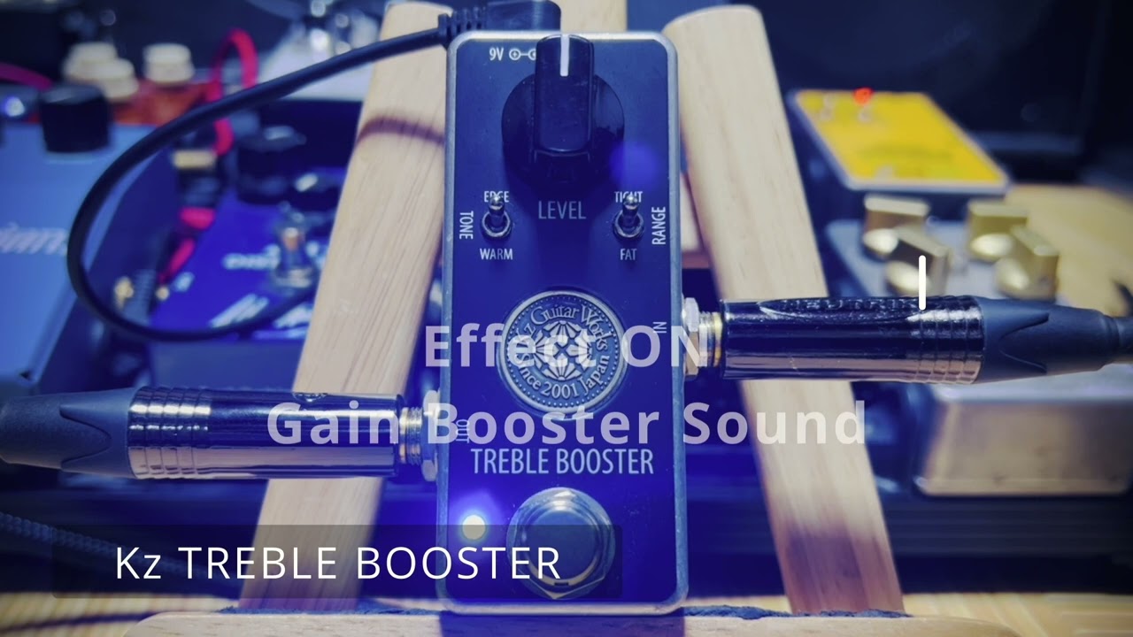 Kz TREBLE BOOSTERをレビュー！汎用性抜群なレンジマスター系トレブルブースター