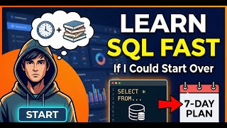 How I Would Learn SQL FAST (If I Could Start Over)