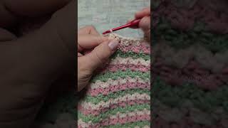Cluster V Stitch 1 Row Repeat Crochet Pattern | Crochet Stitches #crochettutorial #easycrochet
