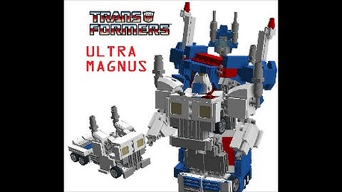 Lego Transformers Ultra Magnus G1 Mini By BX Brix