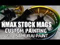 NMAX STOCK MAGS CUSTOM PAINTING. ( Samurai Paint Candy Colors)