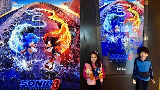 Sonic 3 The Hedgehog Premiere Movie Vlog Toy Hunt Best One Yet