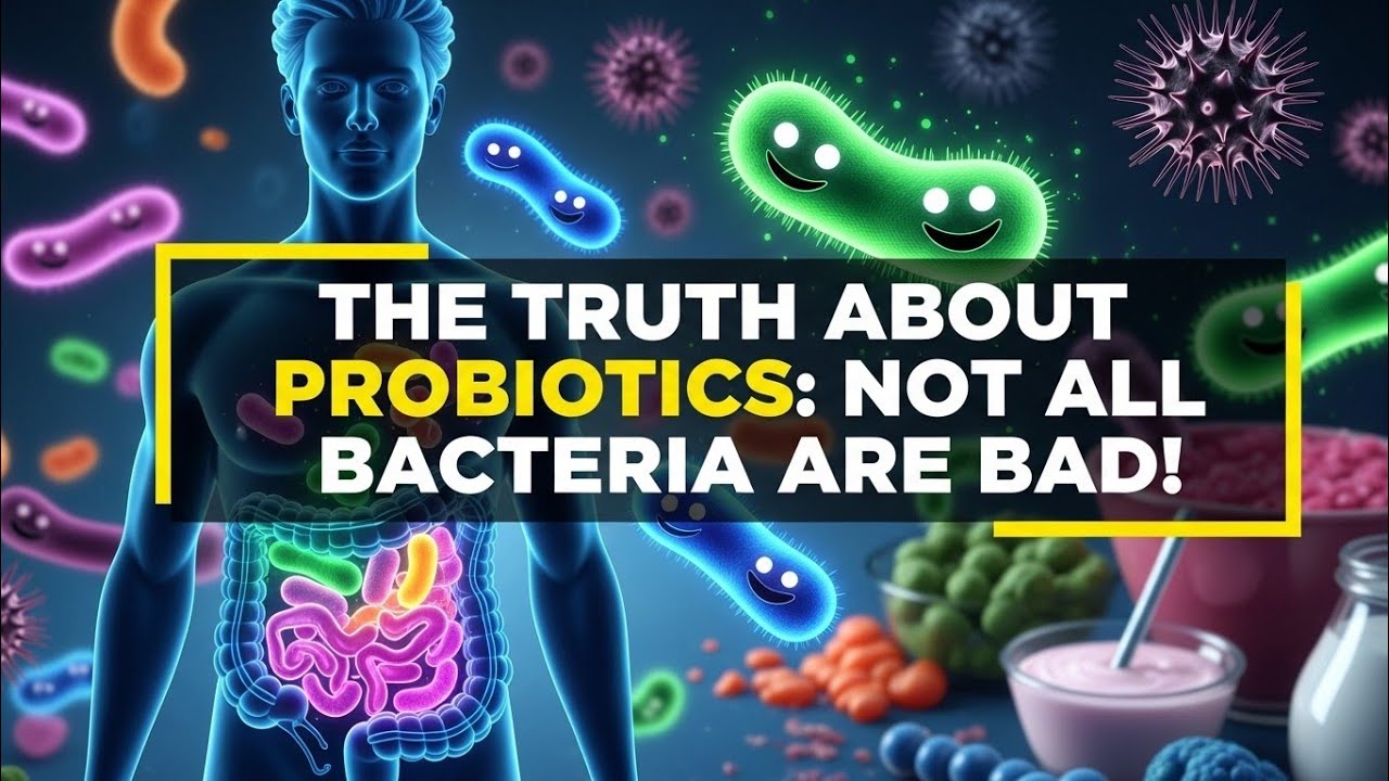The Truth About Probiotics: Not All Bacteria Are Bad! - YouTube