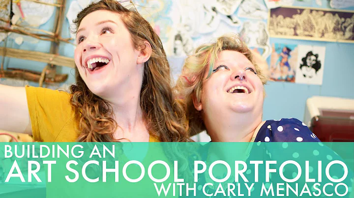 How to Make a Portfolio for Art School with Carly ...
