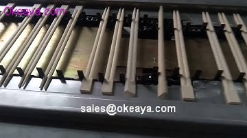 How chopstick quality can be sorted out /Bamboo Chopstick Sorter