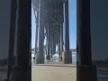 Watching Waves Under a Pier