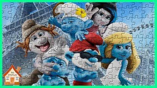 The Smurfs Puzzle The Playhouse Puzzles For Kids