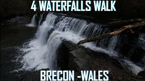 4 Waterfalls walk in Brecon Wales #nature #waterfall #walking