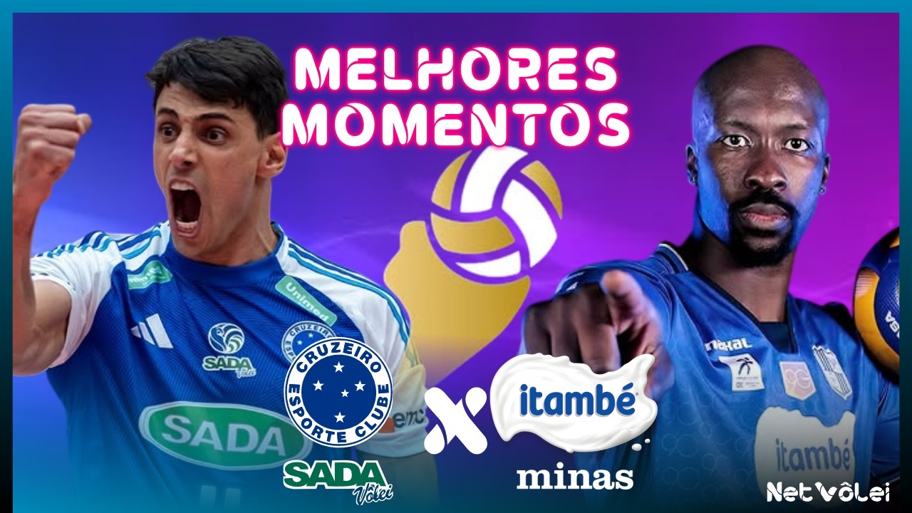 CRUZEIRO 3x1 MINAS | Melhores Momentos | Sul Americano Masculino 2026