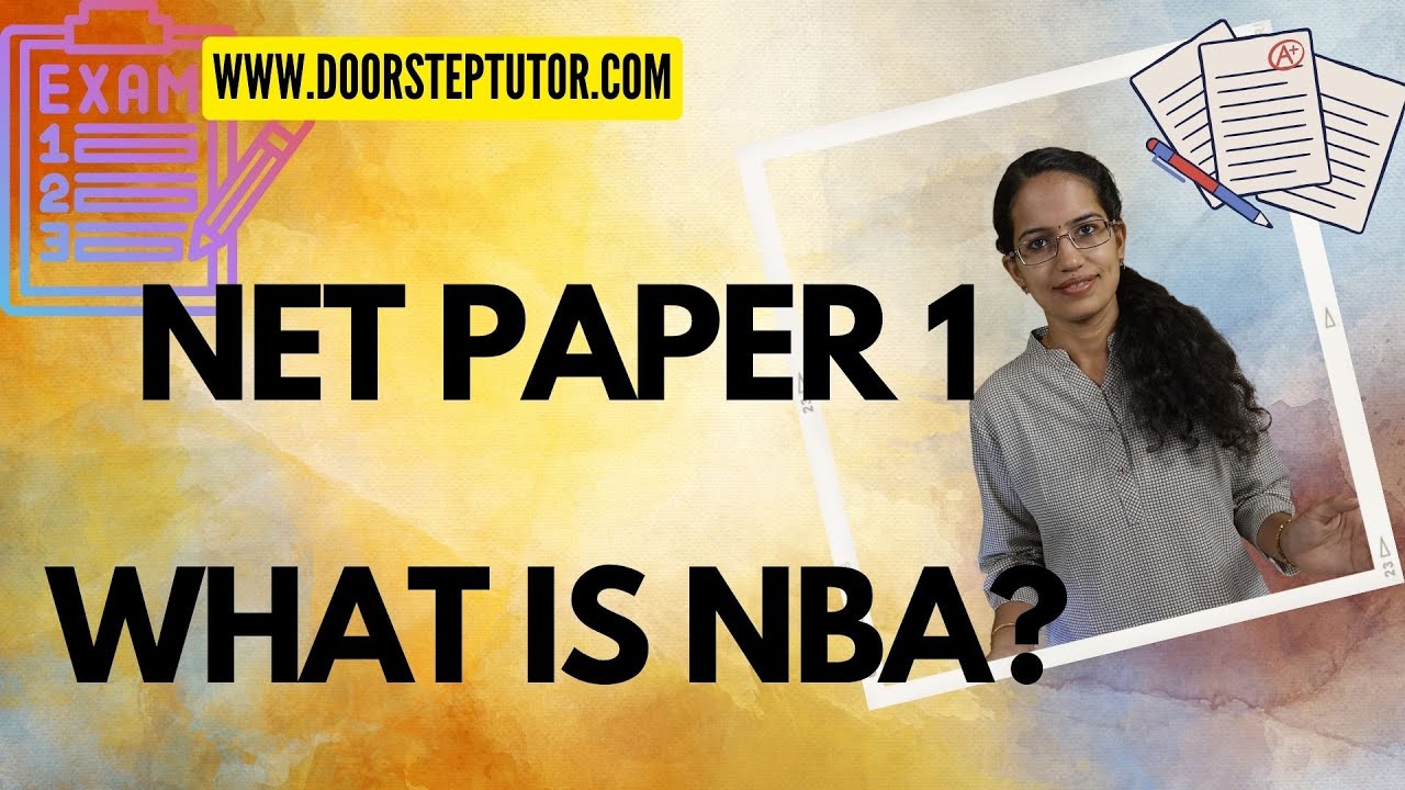 What is NBA? National Board of Accreditation - Important for NET Paper ...
