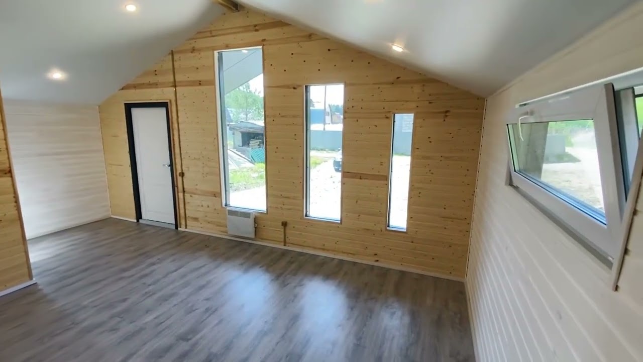 Готовый дом с внутренней отделкой в СНТ \"Надежда\" - YouTube