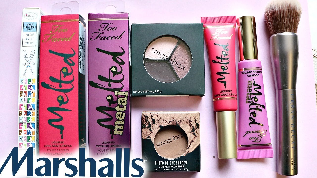 BOMB MAKEUP DEALS AT MARSHALLS! VLOG YouTube