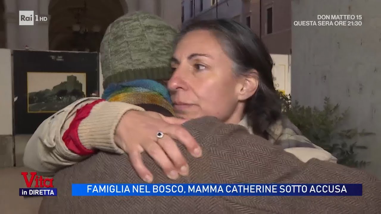 Famiglia nel bosco, vogliono lasciare l'Italia - Vita in diretta 05/03/2026